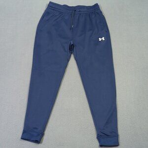 Under Armour Pants Men's L Blue Fleece Jogger Sweatpants 1359859